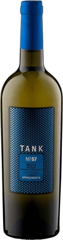 Free Shipping | White wine Caruso e Minini Tank Nº 57 Appassimento D.O.C. Sicilia Sicily Italy Grillo 75 cl