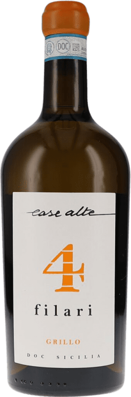 34,95 € 送料無料 | 白ワイン Case Alte. 4 Filari D.O.C. Sicilia