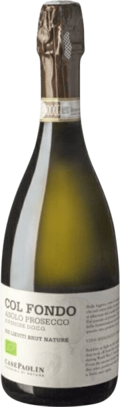 Kostenloser Versand | Weißer Sekt Case Paolin Col Fondo Spumante D.O.C.G. Asolo Prosecco Venecia Italien 75 cl