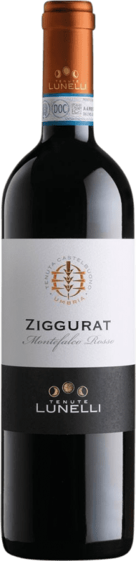 Kostenloser Versand | Rotwein Castelbuono Ziggurat Rosso D.O.C. Montefalco Umbrien Italien Merlot, Cabernet Sauvignon, Sangiovese, Nebbiolo 75 cl