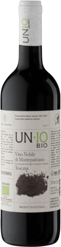 23,95 € Envío gratis | Vino tinto Castelli del Grevepesa UN-IO D.O.C.G. Vino Nobile di Montepulciano Ecológico