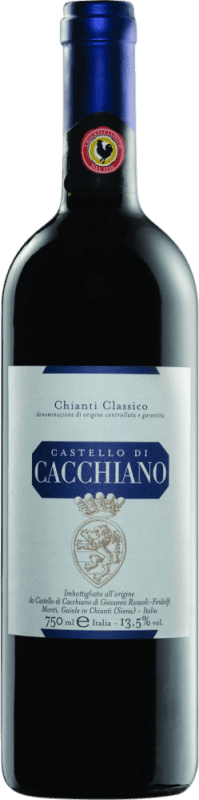 29,95 € | 红酒 Castello di Cacchiano D.O.C.G. Chianti Classico 意大利 Sangiovese, Malvasia Black, Colorino, Canaiolo 75 cl