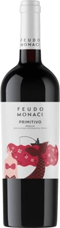 9,95 € | Красное вино Castello Monaci I.G.T. Puglia Апулия Италия Primitivo — Примитиво 75 cl