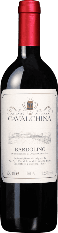 免费送货 | 红酒 Cavalchina DV D.O.C. Bardolino Venecia 意大利 Nebbiolo, Corvina, Molinara 75 cl