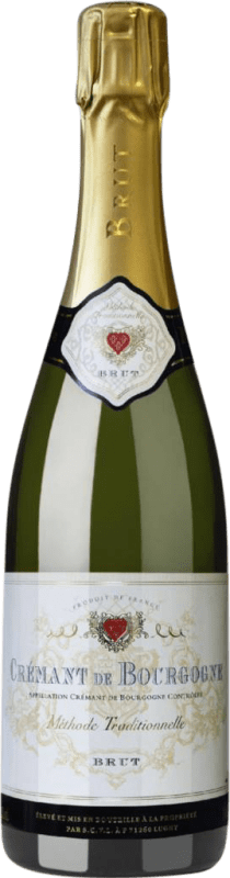 Spedizione Gratuita | Spumante Bianco Cave de Lugny Brut Tradizionale A.O.C. Crémant de Bourgogne Borgogna Francia Pinot Nero, Chardonnay 75 cl