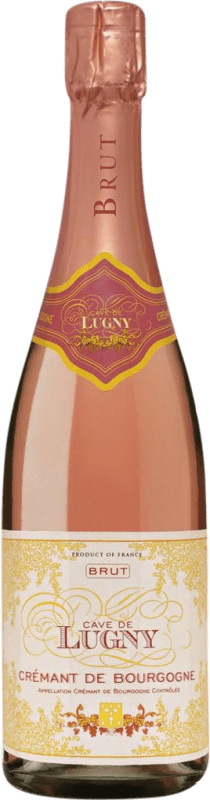 送料無料 | ロゼスパークリングワイン Cave de Lugny Rosé Brut A.O.C. Crémant de Bourgogne ブルゴーニュ フランス Nebbiolo, Gamay, Chardonnay 75 cl