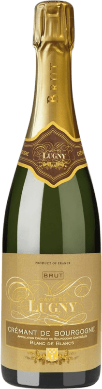 15,95 € | Белое игристое вино Cave de Lugny Brut — брют A.O.C. Crémant de Bourgogne Бургундия Франция Chardonnay — Шардоне 75 cl