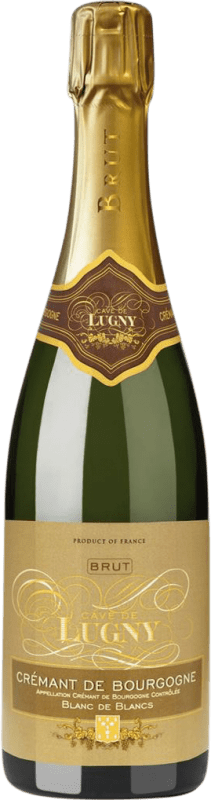 送料無料 | 白スパークリングワイン Cave de Lugny Brut A.O.C. Crémant de Bourgogne ブルゴーニュ フランス Chardonnay 75 cl