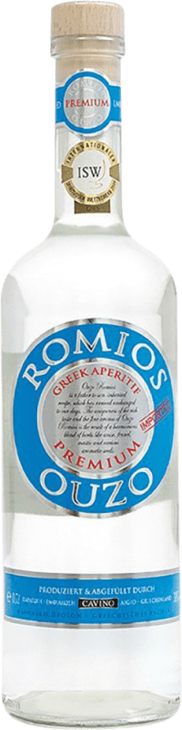 Envio grátis | Aguardente Orujo Cavino Ouzo Romios Grécia 70 cl