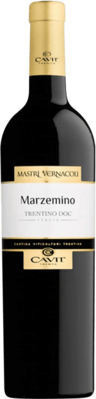 11,95 € Envio grátis | Vinho Tinto Cavit Mastri Vernacoli D.O.C. Trentino