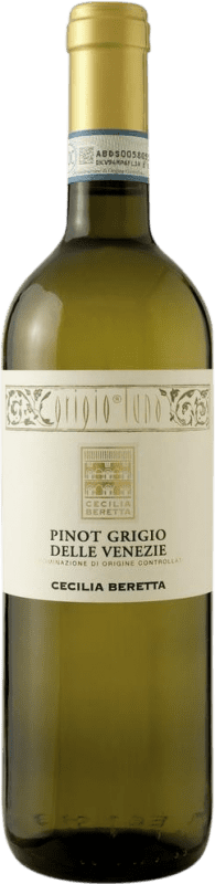 Free Shipping | White wine Cecilia Beretta Luna Italy Pinot Grey 75 cl