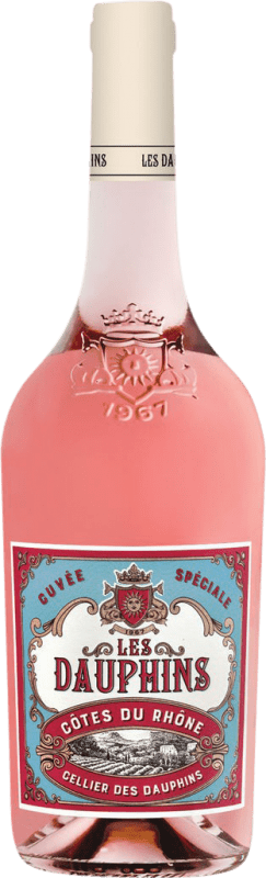 免费送货 | 玫瑰酒 Cellier des Dauphins Rosé A.O.C. Côtes du Rhône 罗纳 法国 Syrah, Grenache, Cinsault 75 cl