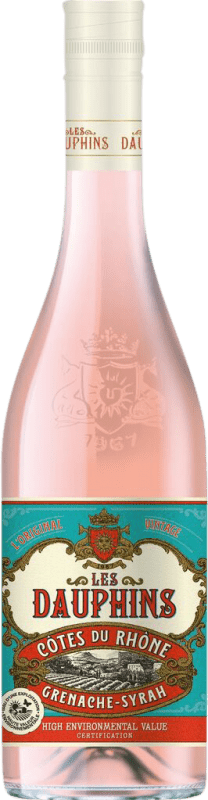 15,95 € Envoi gratuit | Vin Rosé Cellier des Dauphins Rosé A.O.C. Côtes du Rhône