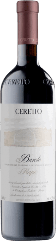 152,95 € Бесплатная доставка | Красное вино Ceretto Prapò D.O.C.G. Barolo