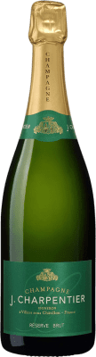 19,95 € | Белое игристое J. Charpentier брют Резерв A.O.C. Champagne шампанское Франция Nebbiolo, Pinot Meunier Половина бутылки 37 cl