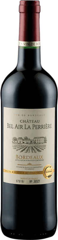 Envoi gratuit | Vin Rouge La Perrière Château Bel Air A.O.C. Bordeaux Bordeaux France Merlot, Cabernet Sauvignon 75 cl