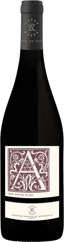 9,95 € Envio grátis | Vinho Tinto Barons de Rothschild Renaissance Aude I.G.P. Vin de Pays d'Oc