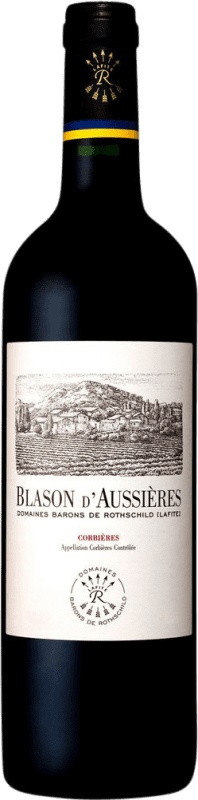 34,95 € | Red wine Barons de Rothschild Blason A.O.C. Corbières France Syrah, Grenache, Carignan, Mourvèdre Magnum Bottle 1,5 L
