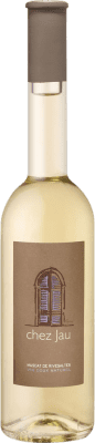 Бесплатная доставка | Белое вино Château de Jau Doux Naturel Blanc A.O.C. Muscat de Rivesaltes Руссильон Франция Muscatel Small Grain бутылка Medium 50 cl