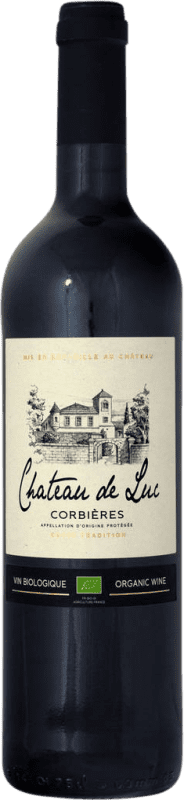 10,95 € | Red wine Château de Luc. Cuvée Tradition A.O.C. Corbières France Syrah, Grenache Organic 75 cl