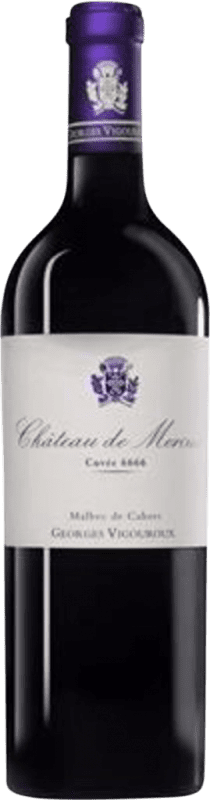 Envoi gratuit | Vin rouge Château de Mercuès 6666 d'Origine A.O.C. Cahors Occitania France Malbec 75 cl