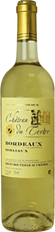 6,95 € Envío gratis | Vino blanco Château du Tertre Blanc Moelleux A.O.C. Bordeaux