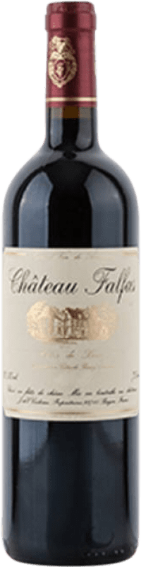 Бесплатная доставка | Красное вино Château Falfas A.O.C. Côtes de Bourg Бордо Франция Merlot, Cabernet Sauvignon, Cabernet Franc 75 cl