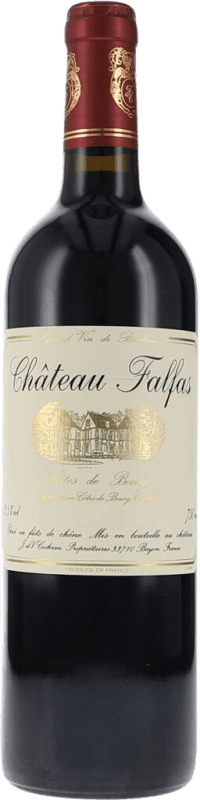 Бесплатная доставка | Красное вино Château Falfas A.O.C. Côtes de Bourg Бордо Франция Merlot, Cabernet Sauvignon, Cabernet Franc 75 cl