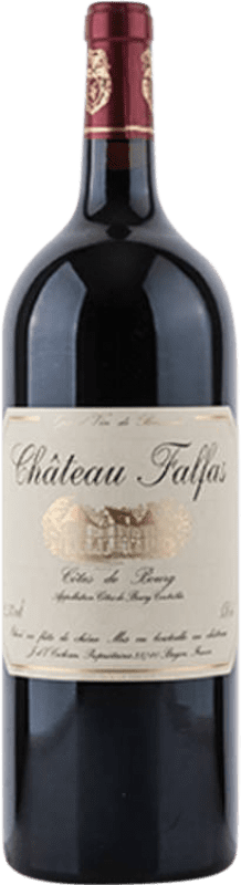 Free Shipping | Red wine Château Falfas A.O.C. Côtes de Bourg Bordeaux France Merlot, Cabernet Sauvignon, Cabernet Franc Magnum Bottle 1,5 L