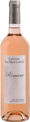 Château les Mesclances. Cuvée Romane Rosé Côtes de Provence 75 cl