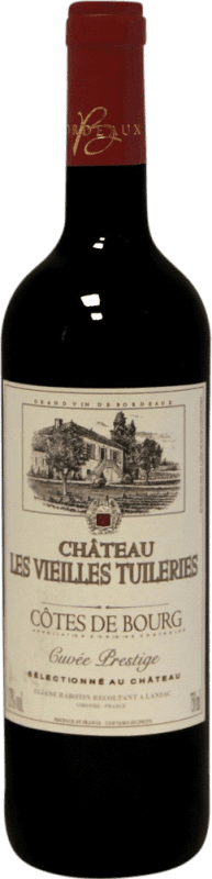 12,95 € Kostenloser Versand | Rotwein Château les Vieilles Tuileries. Cuvée Prestige A.O.C. Bordeaux