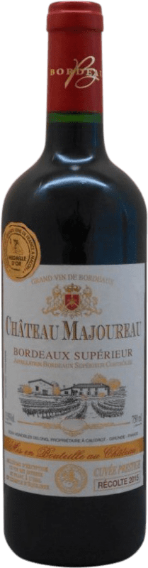 Kostenloser Versand | Rotwein Château Majoureau Superior A.O.C. Bordeaux Bordeaux Frankreich Merlot, Cabernet Franc 75 cl