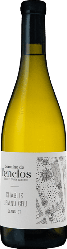 Бесплатная доставка | Белое вино Domaine de L'Enclos Blanchot A.O.C. Chablis Grand Cru Бургундия Франция Chardonnay 75 cl