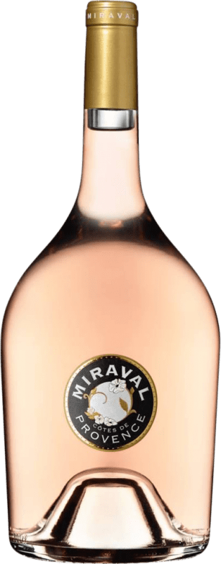 416,95 € Envío gratis | Vino rosado Château Miraval Rosé A.O.C. Côtes de Provence Botella Imperial-Mathusalem 6 L