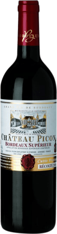 8,95 € | Rotwein Château Picon A.O.C. Bordeaux Supérieur Bordeaux Frankreich Merlot, Cabernet Sauvignon, Cabernet Franc 75 cl