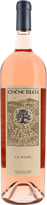 免费送货 | 玫瑰酒 Chêne Bleu Le Rosé A.O.C. Côtes du Rhône 罗纳 法国 Grenache, Nebbiolo, Vermentino, Rolle 瓶子 Magnum 1,5 L