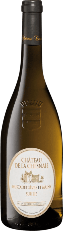 Kostenloser Versand | Weißwein Chéreau Carré Château de la Chesnaie Sur Lies — Auf der Hefe A.O.C. Muscadet-Sèvre et Maine Loire Frankreich Melon de Bourgogne 75 cl