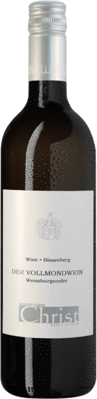 Envoi gratuit | Vin blanc Christ Der Vollmondwein Wiener Sec D.A.C. Wien Viena Autriche Pinot Blanc 75 cl