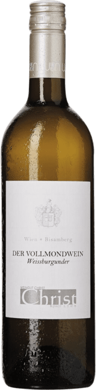 Kostenloser Versand | Weißwein Christ Der Vollmondwein Wiener Trocken D.A.C. Wien Viena Österreich Pinot Blanc — Weißburgunder 75 cl