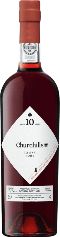 59,95 € 免费送货 | 强化酒 Churchill's Tawny I.G. Porto 10 岁