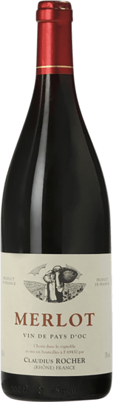 Free Shipping | Red wine Clemens Busch I.G.P. Vin de Pays d'Oc Languedoc-Roussillon France Merlot 1 L