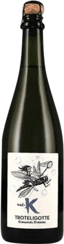 Envoi gratuit | Vin Mousseux Blanc Clos Troteligotte Waz K Pét-Nat Pétillant Naturel A.O.C. Cahors Occitania France Nebbiolo, Viognier, Chardonnay 75 cl
