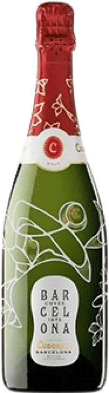 Envio grátis | Espumante branco Codorníu Cuvée Barcelona 1872 Brut D.O. Penedès Catalunha Espanha Macabeo 75 cl