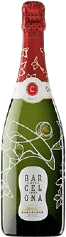 12,95 € | Weißer Sekt Codorníu Cuvée Barcelona 1872 Brut D.O. Penedès Katalonien Spanien Macabeo 75 cl