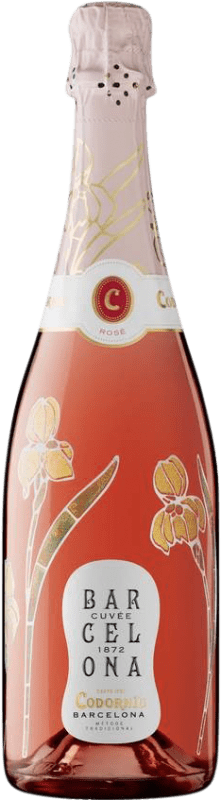 Envío gratis | Espumoso rosado Codorníu Cuvée Barcelona 1872 Rosado Cataluña España 75 cl