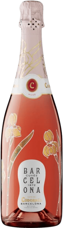 12,95 € | Rosé Sparkling Wine Codorníu 1872 Barcelona Cuvée Catalonia Spain 75 cl