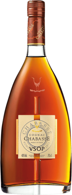 93,95 € Spedizione Gratuita | Cognac Chabasse VSOP A.O.C. Cognac 5 Anni