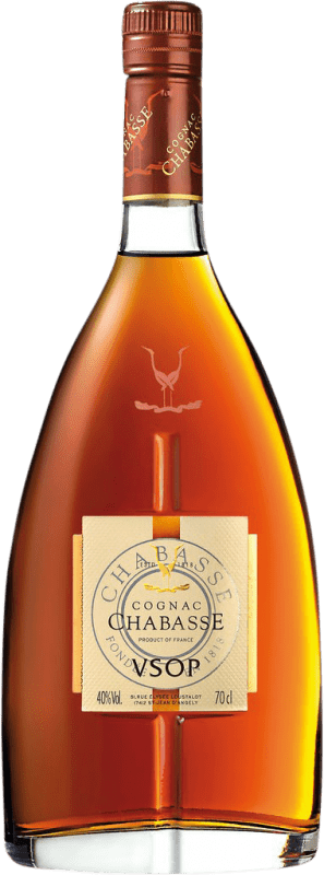 68,95 € | Cognac Chabasse VSOP A.O.C. Cognac Francia Follec Bianca, Ugni Blanco, Colombard 5 Anni 70 cl