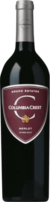 Free Shipping | Red wine Columbia Crest Grand Estates I.G. Columbia Valley Washington United States Merlot 75 cl