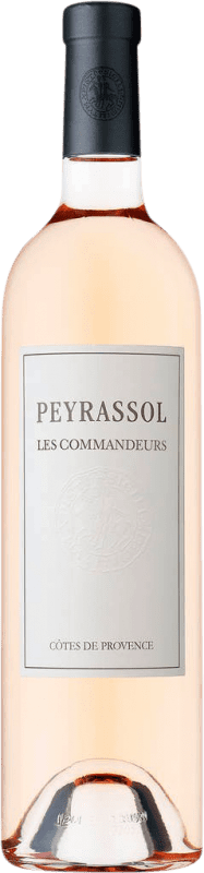 Free Shipping | Rosé wine Commanderie de Peyrassol Cuvée des Commandeurs Rosé A.O.C. Côtes de Provence Provence France Grenache, Cinsault Organic 75 cl
